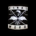 F Word Skull and Swords Hoodie